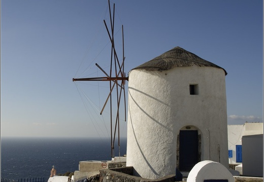 Santorin, Ia #17 (3013 visites) Moulin. Santorin, Ia #17