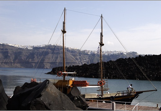 Nea Kameni #01 (5561 visites) Le cratère, Nea Kameni. Nea Kameni #01