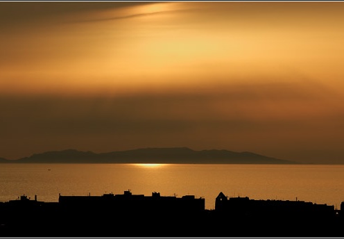 Coucher de soleil, Paros (9296 visits) Coucher de soleil, Paros