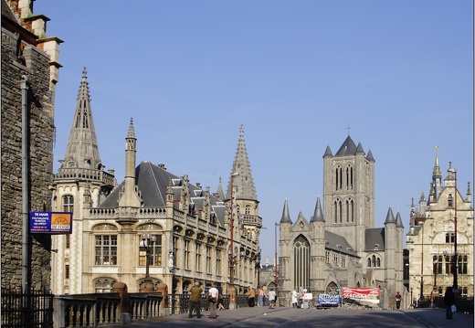 Gand, Sint-Michielsbrug #16 (1494 visites) Gand, Sint-Michielsbrug #16
