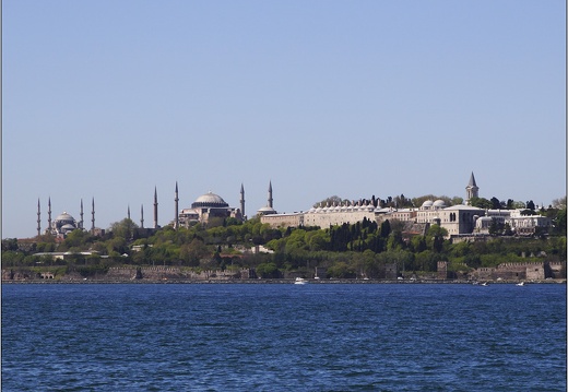 Palais de Topkapi & Mosquée bleue, vue d'Üsküdar #06 (3072 visites) Palais de Topkapi & Mosquée bleue, vue d'Üsküdar #06