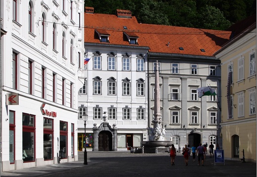 Ljubljana, vieille ville #01 (1731 visites) Ljubljana, vieille ville #01