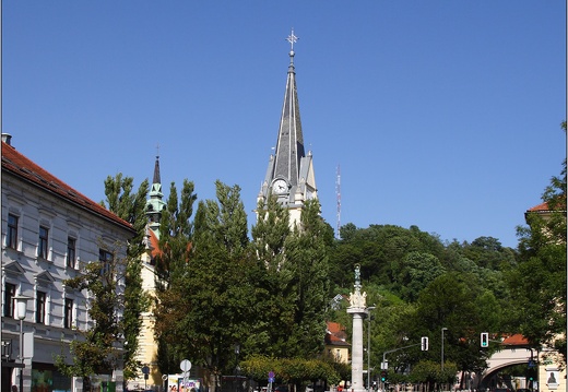 Ljubljana, église Saint. Jacob #01 (1883 visites) Ljubljana, église Saint. Jacob #01
