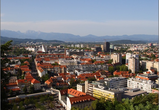 Ljubljana, ville (vue du château) #01 (976 visites) Ljubljana, ville (vue du château) #01