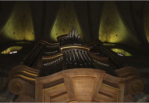 Reims - Basilique Saint-Rémi #10 (1888 visits) Orgue. Reims - Basilique Saint-Rémi #10
