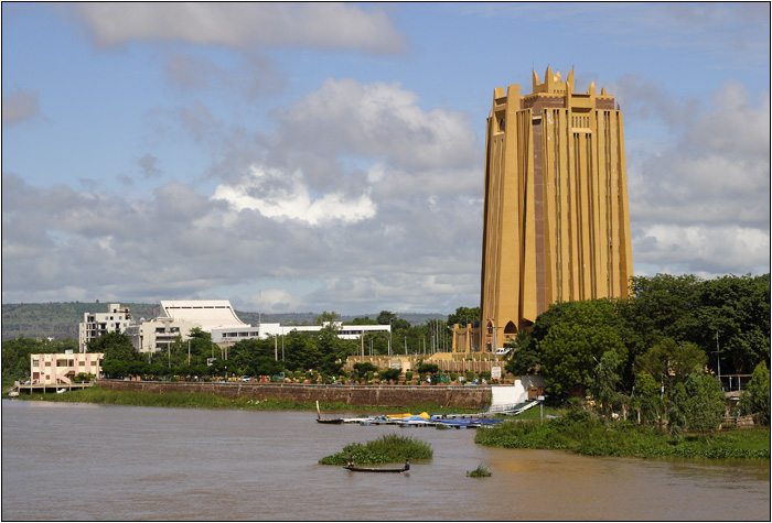 Bamako, rives du Niger, BCEAO #02
