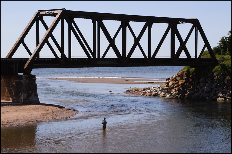 Petit-Pabos - Pabos, pont de chemin de fer #02