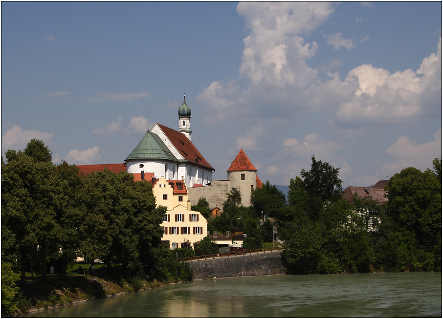 Rivière Lech, église monastère Saint Francisk #05