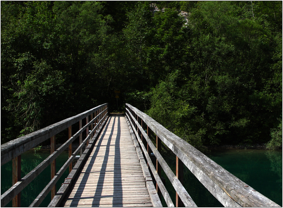 Lac de Plansee, passerelle #02