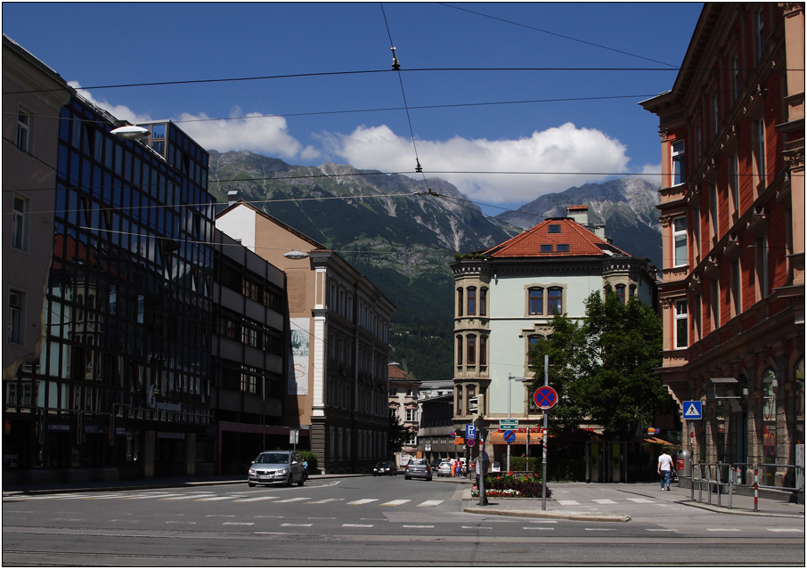 Innsbruck, Kaiserjägerstraße (8730 visites) Innsbruck, Kaiserjägerstraße