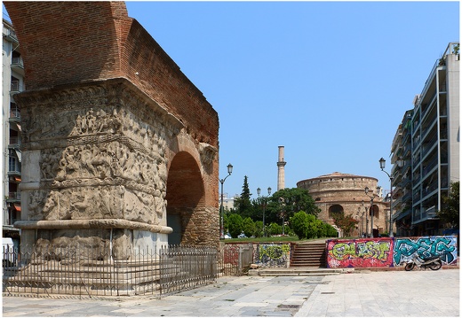 Thessalonique, Arc de galère et Rotonde #03